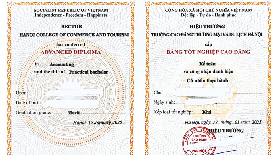 mau bang cao dang truc tuyen hcct gia tri phap ly