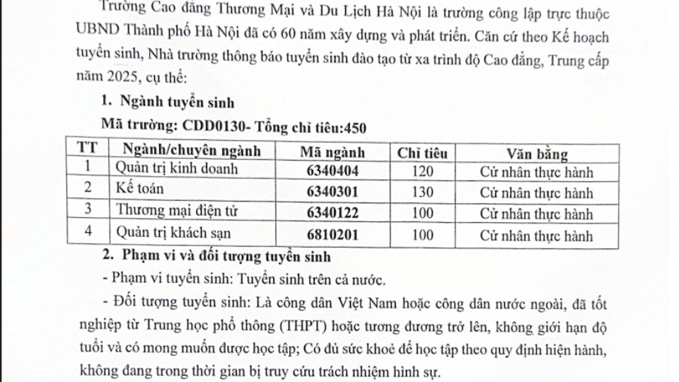 4 nganh hoc hot tai hcct