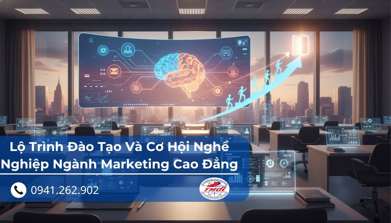 Lộ Trình Đào Tạo Và Cơ Hội Nghề Nghiệp Ngành Marketing Cao Đẳng năm 2026
