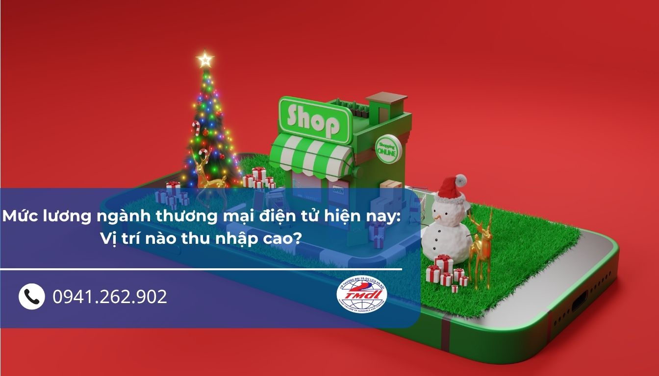Mức lương ngành thương mại điện tử hiện nay: Vị trí nào thu nhập cao?
